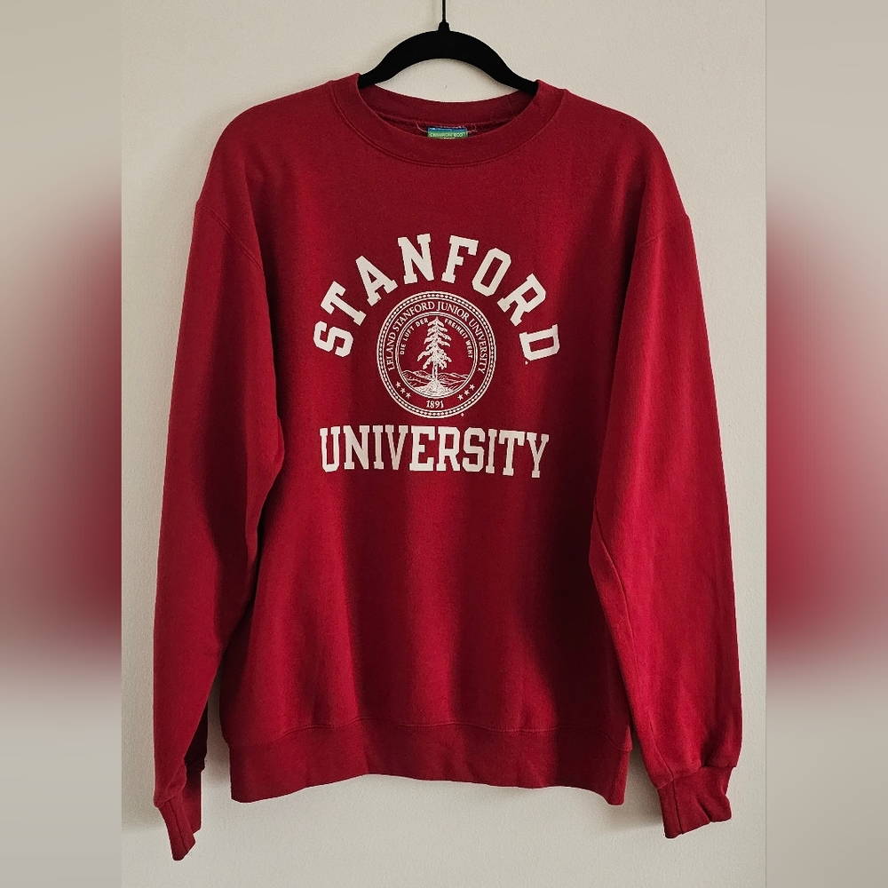 Champion | Red Stanford Crewneck Sweater